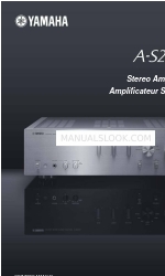 Yamaha A-S2000 - Amplifier Owner's Manual