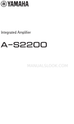 Yamaha A-S3200 Owner's Manual