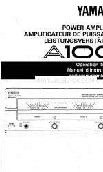 Yamaha A100 Manual de instrucciones