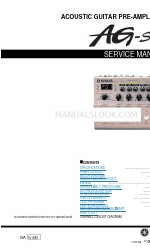 Yamaha AG-STOMP GA 011589 Service Manual