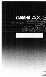 Yamaha AX-350 Посібник користувача