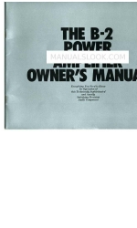 Yamaha B-2 Owner's Manual