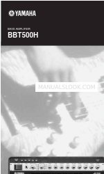 Yamaha BBT 500H Owner's Manual