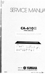 Yamaha CA-610 II Manuel d'entretien