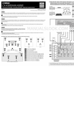 Yamaha CX-A5000 Exemple de connexion