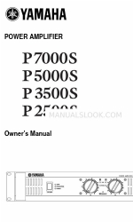 Yamaha P7000S - Amplifier Manual do Proprietário