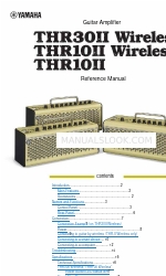 Yamaha THR10II Wireless Reference Manual