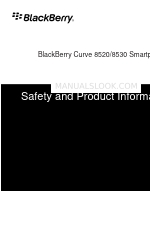 Blackberry CURVE 8520 - SAFETY AND PRODUCT INFORMATION REV 02 Ürün Bilgileri