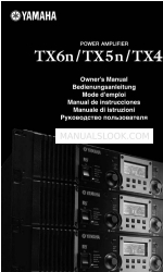 Yamaha TX6n Manuale d'uso