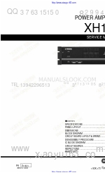 Yamaha XH150 Service Manual