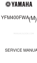 Yamaha 2000 YFM400FWAM Service-Handbuch