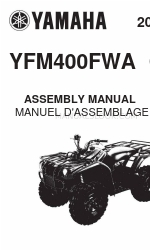 Yamaha 2000 YFM400FWAM Montageanleitung