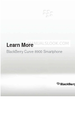 Blackberry CURVE 8900 - LEARN MORE 매뉴얼