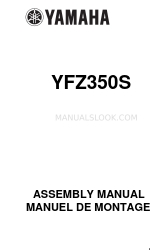 Yamaha YFZ350S 2009 Assembly Manual