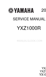 Yamaha YXZ1000ET 2020 Manual de serviço