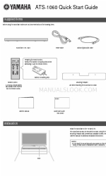 Yamaha ATS-1060 빠른 시작 매뉴얼