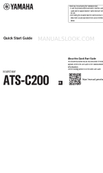 Yamaha ATS-C200 Quick Start Manual