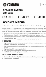 Yamaha CBR series Benutzerhandbuch