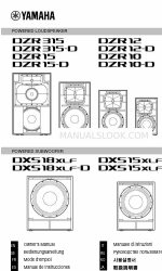 Yamaha DZR12-D Manuel du propriétaire