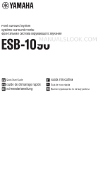 Yamaha ESB-1090 Schnellstart-Handbuch