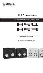 Yamaha HS series Manual del usuario