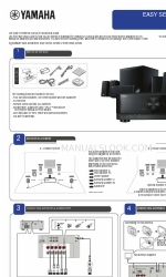 Yamaha YHT-5960U Manuel d'installation facile