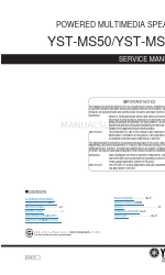 Yamaha YST-MS55D Service-Handbuch