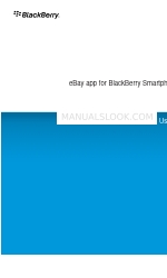 Blackberry EBAY APP FOR  SMARTPHONES - V1.0 Manual del usuario