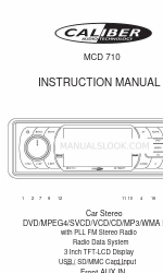 Caliber MCD 710 Kullanım Kılavuzu