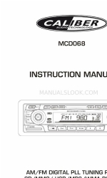 Caliber mcd068 사용 설명서