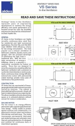 aldes VS4 Manual de instruções