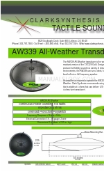 Clark Synthesis TACTILE SOUND AW339 データシート