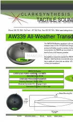 Clark Synthesis TACTILE SOUND AW339 仕様書