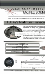 Clark Synthesis TST429 Especificación