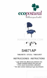 ECOPOSTURAL S4671AP Talimatlar Kılavuzu