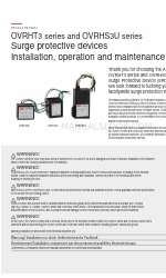 ABB OVRHT3 Series Installation, Operation And Maintenance Manual