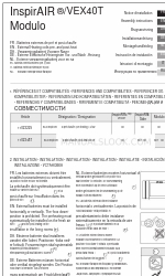 aldes VEX40T Instrucciones de montaje