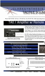 Clark Synthesis TACTILE SOUND TA0.1 Specifiche