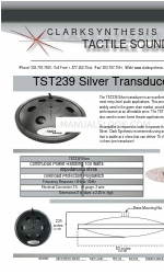 Clark Synthesis TST239 Especificación