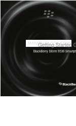 Blackberry STORM 9500 - STORM 9530 SMARTPHONE Başlangıç Kılavuzu