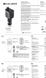 Caliber PMT 567BT Посібник із швидкого старту