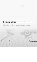 Blackberry TOUR 9630 - 256 MB - Verizon Wireless Manual