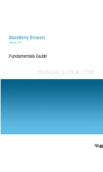 Blackberry BROWSER VERSION 4.7.0 - FUNDAMENTALS GUIDE Podstawy