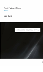 Blackberry CHALK PUSHCAST PLAYER Kullanıcı Kılavuzu