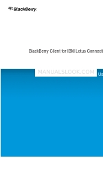 Blackberry Client for IBM Lotus Connections Manual del usuario