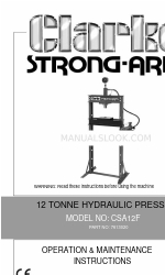 Clarke 7613020 Handbuch für Betrieb und Wartung