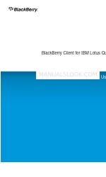Blackberry CLIENT FOR IBM LOTUS QUICKR - AUTRE KNOWN ISSUES LIST Podręcznik użytkownika