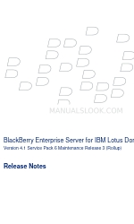 Blackberry Enterprise Server 4.1 Yayın Notu