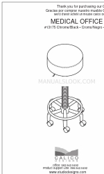 CALICO DESIGNS 017342131750 Istruzioni per il montaggio