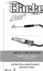 Clarke CTIDG2 Operation & Maintenance Instructions Manual